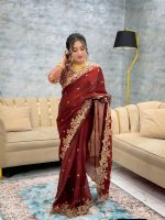 প্রিমিয়াম জিম্মি চু শাড়ি - Image 3