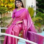 Raspberry Rose Premium Kanjivaram Katan Silk Saree for Wedding & Festival | Soft Silk Elegant Collection