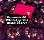 Embroidered Georgette Saree - Image 7